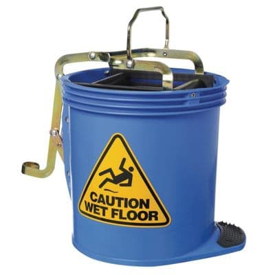 Matthews Blue Wringer Bucket, 16L