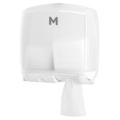 White Interleaved Tissue Dispenser, Quad